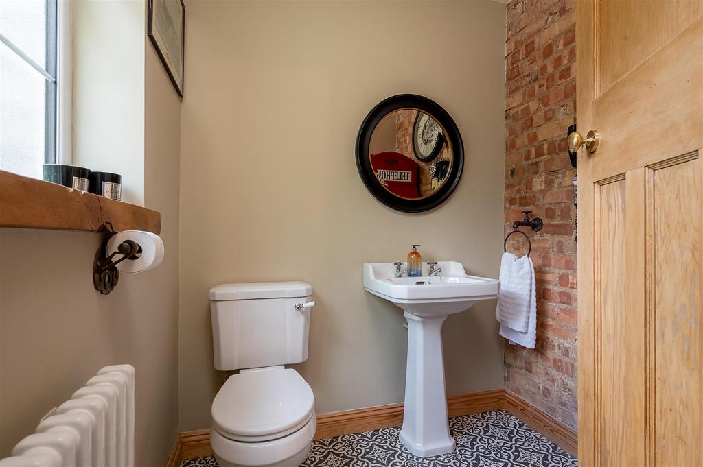 Downstairs wc