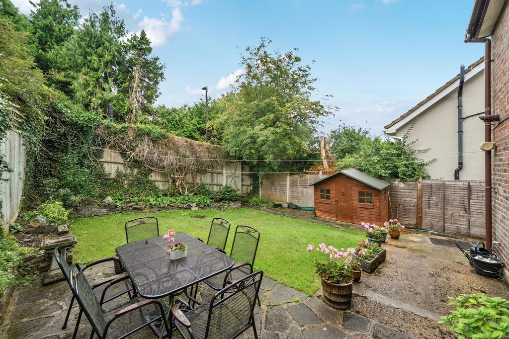 Patio view, garden