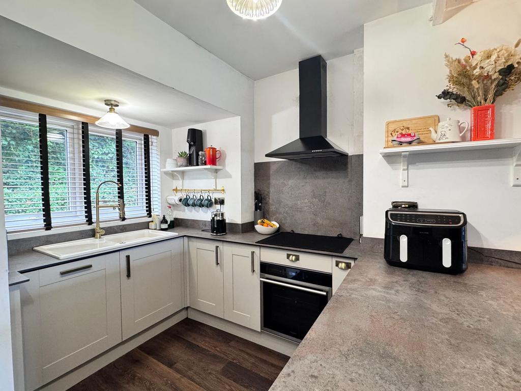 Open plan living dining kitchen
