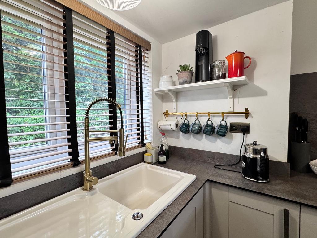Open plan living dining kitchen