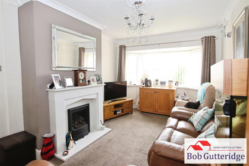 Bay fronted lounge