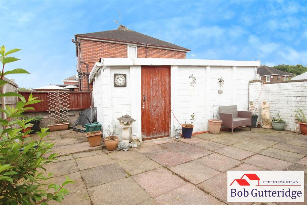 Enclosed rear garden