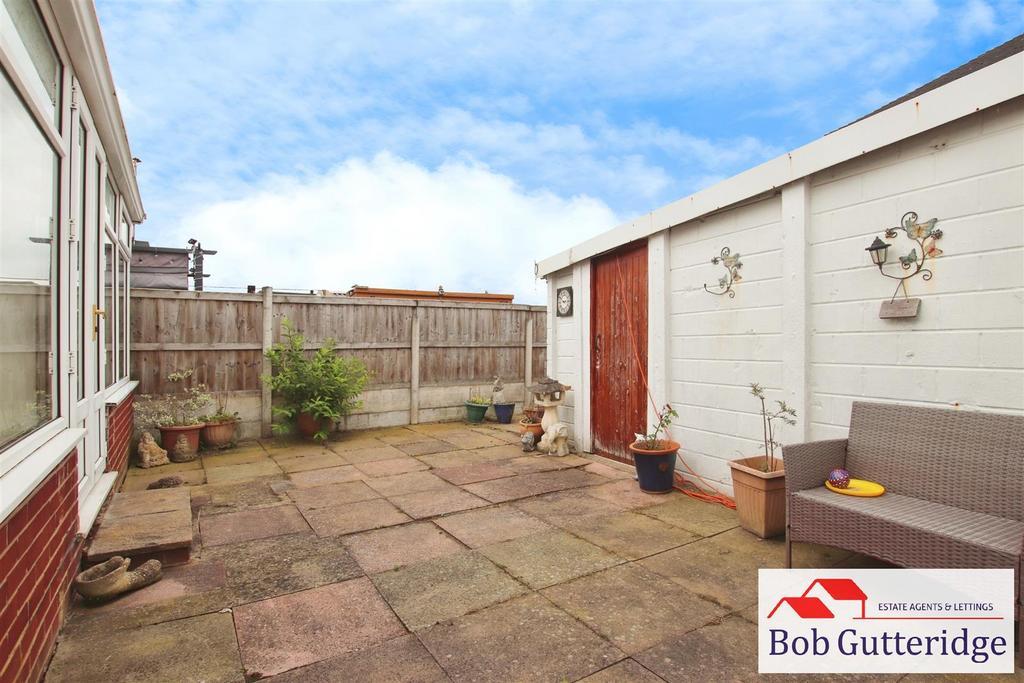 Enclosed rear garden