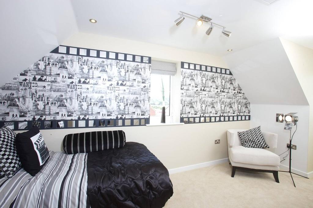 The fifth bedroom can also be used as a play...