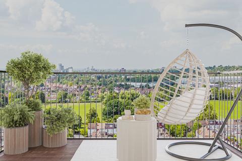 1 bedroom apartment for sale, Marquise Residences at Royal Gateway 81 Park View, Acton W3