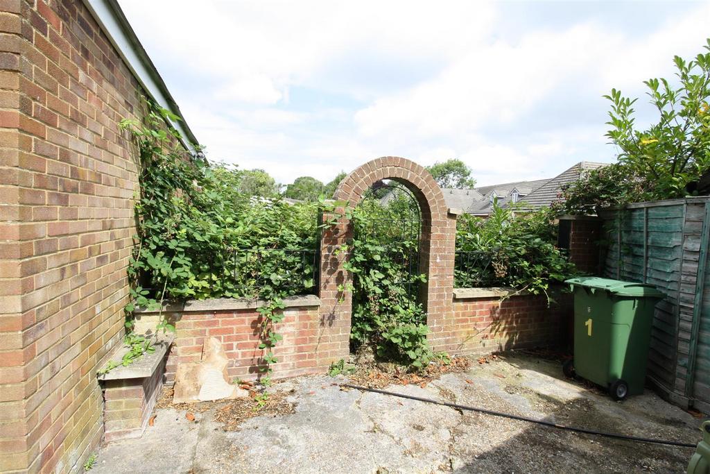 Rear garden