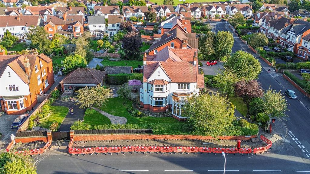 Side Drone View
