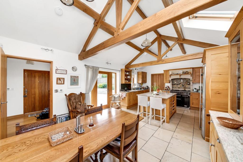 Dining living kitchen