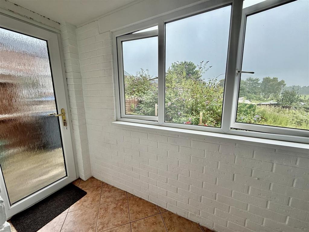 Rear porch