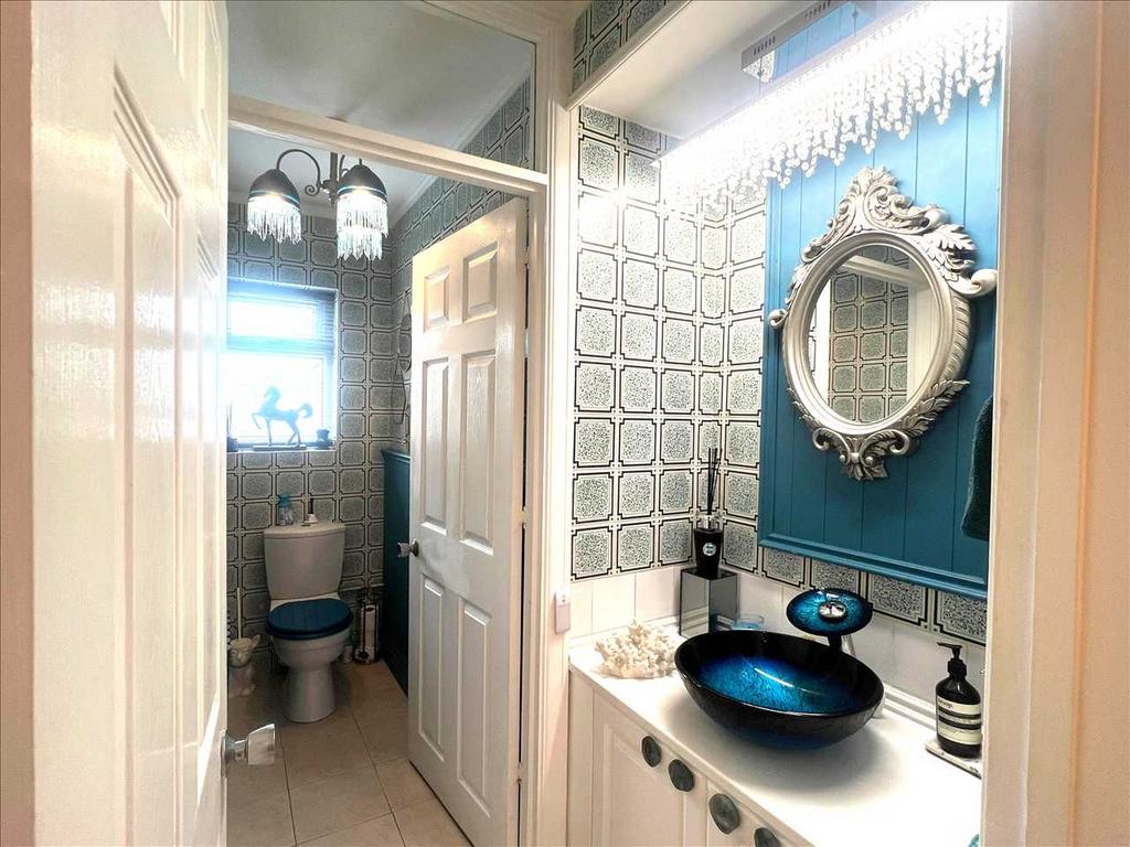 Cloakroom and toilet