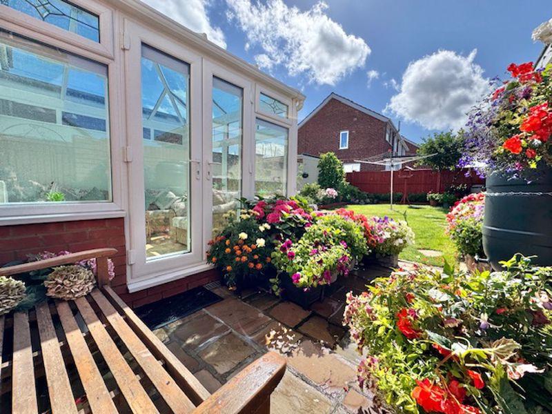Rear garden