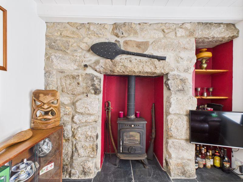 Feature fireplace