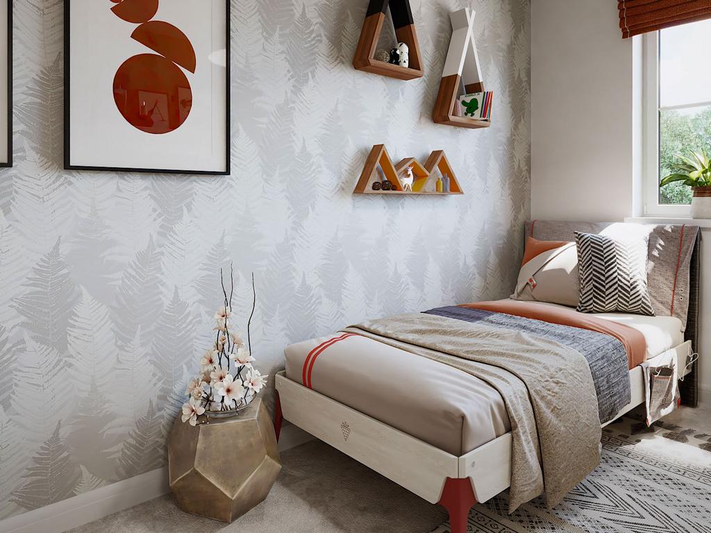 Image of bedroom in 4 bedroom Glamis house type
