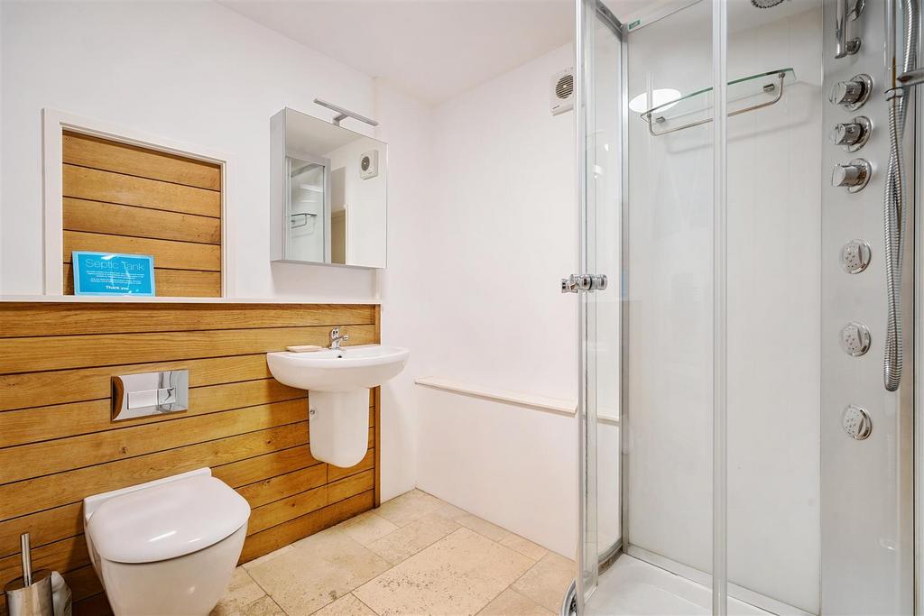 Downstairs shower room