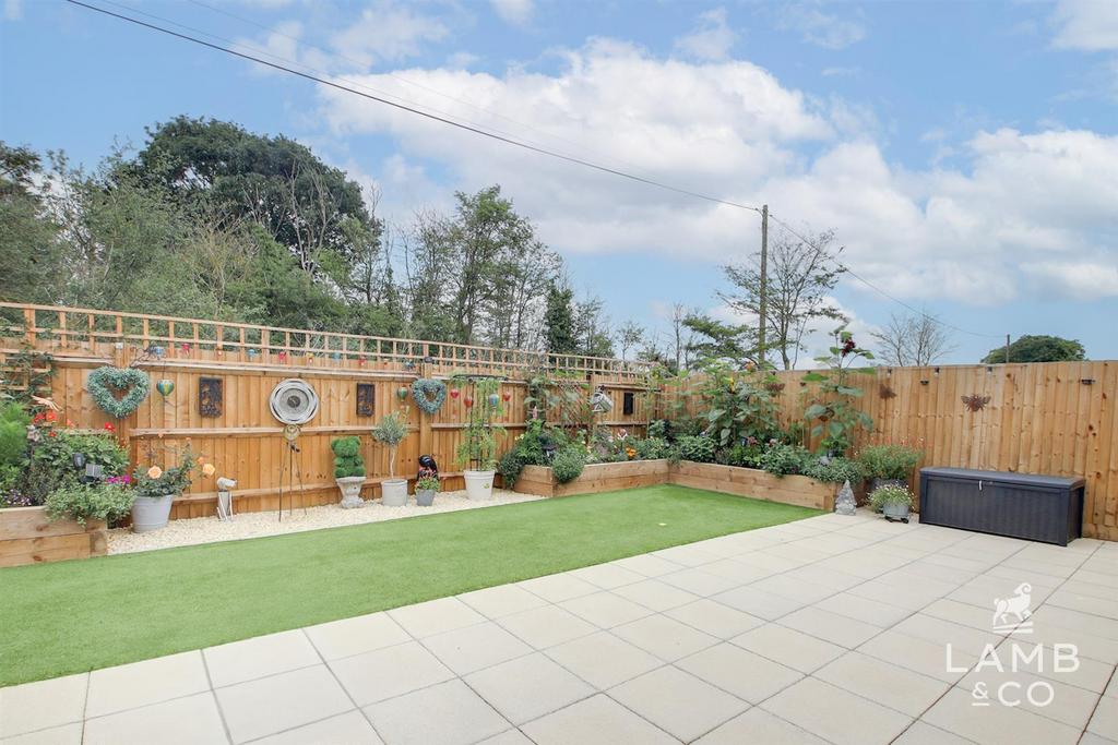 Rear garden