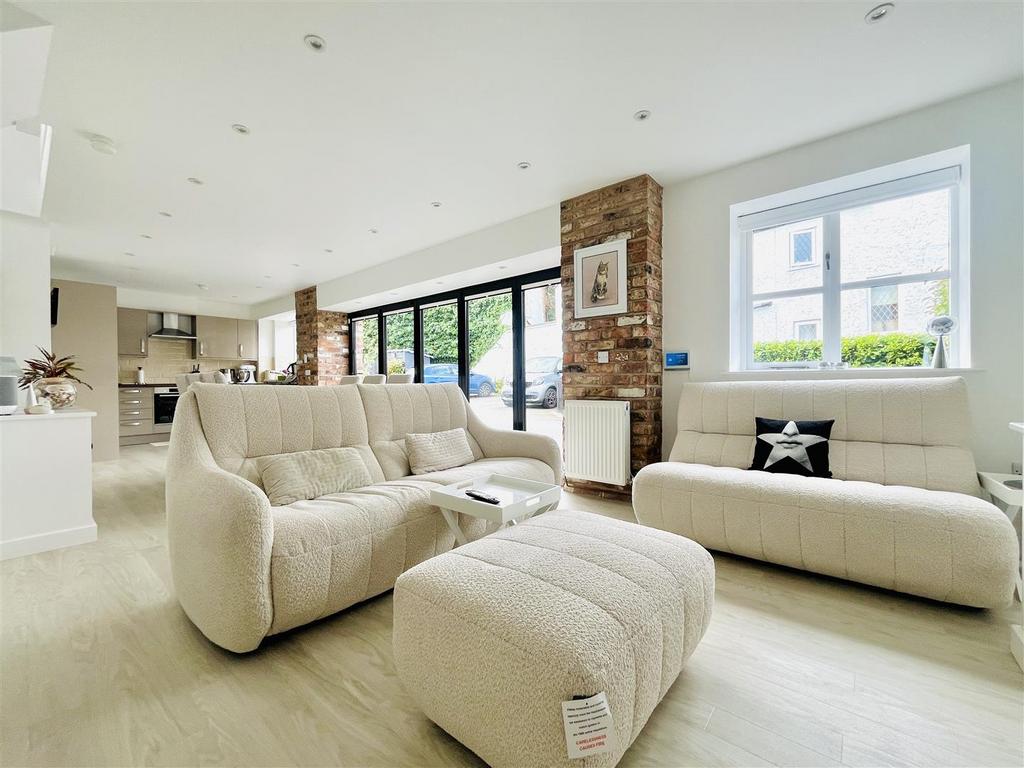 Living Room and Dining Kitchen