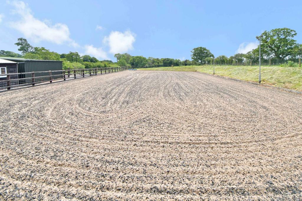 Sand and rubber menage 20x40m