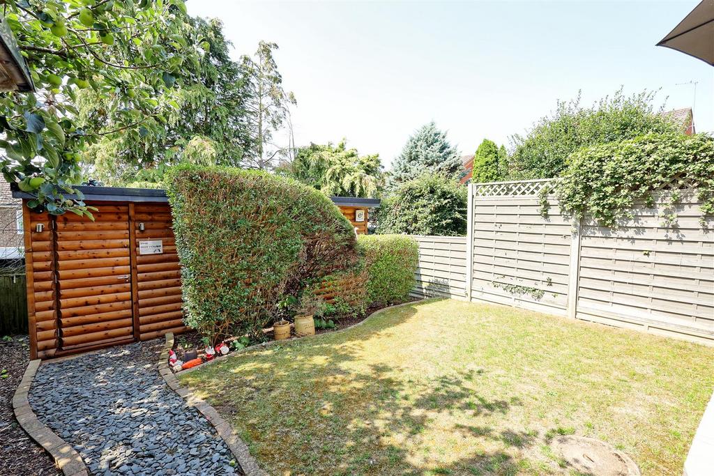Rear garden