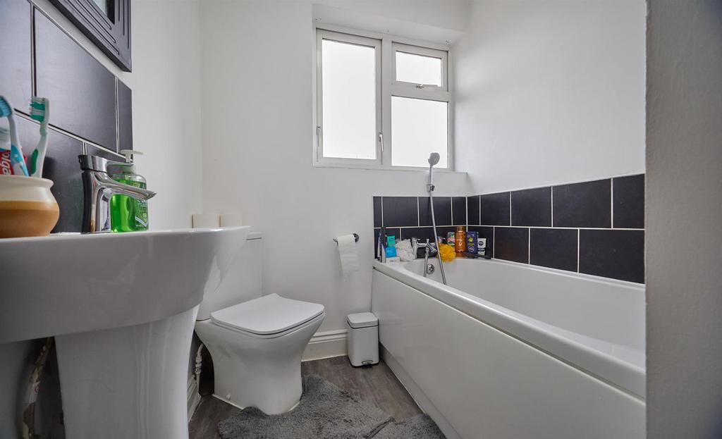 Refitted bathroom to rear