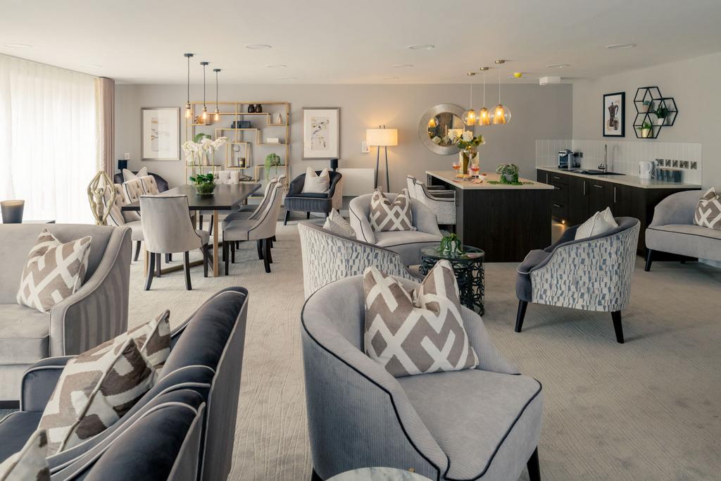 Hewson Court, Hexham - Communal Lounge