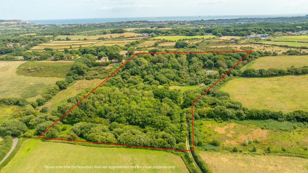 Approx land boundary