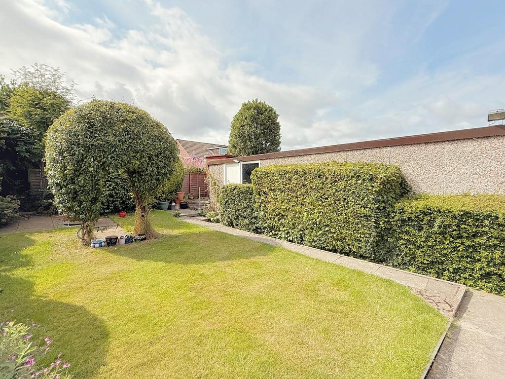 Rear garden