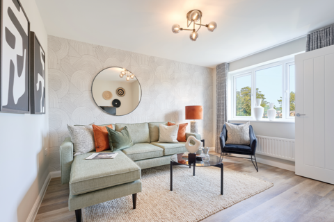 3 bedroom semi-detached house to rent, Leaf Living at Wendelburie Rise, Wellingborough, NN8, Stanton Cross