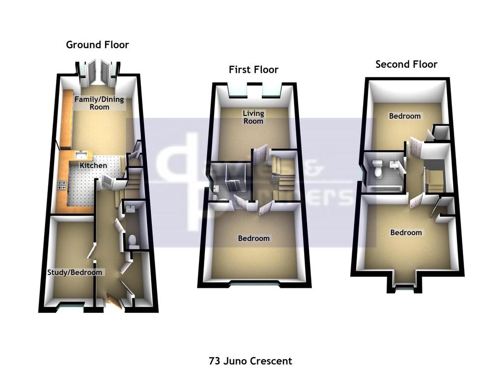 73 Juno Crescent 3d