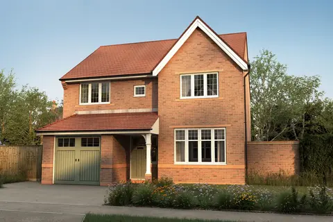 4 bedroom detached house for sale, Plot 458, The Skelton at Bloor Homes at Pinhoe, Farley Grove EX1