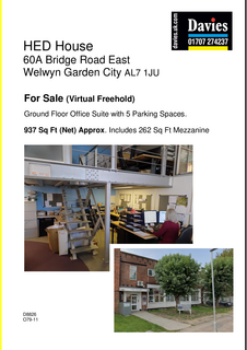 Office for sale, 60A Bridge Rd E Welwyn Garden City AL7 1JU