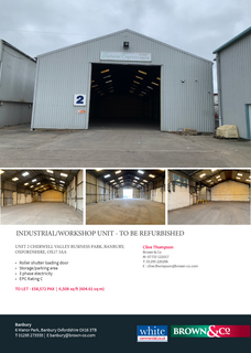 Warehouse to rent, Banbury Ln Banbury OX17 3AA