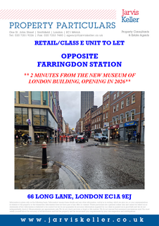 Office to rent, 29 Cloth Fair London EC1A 7JQ