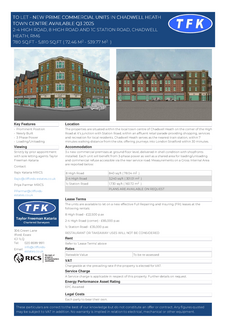 Retail property (high street) to rent, 2-4 High Rd Romford RM6 6PR