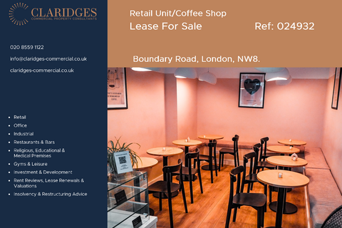 Retail property (high street) to rent, 87 Boundary Rd London NW8 0RG