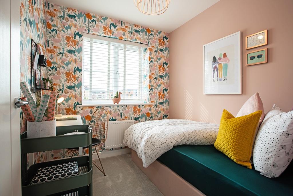 Bedroom four is a little girl's paradise