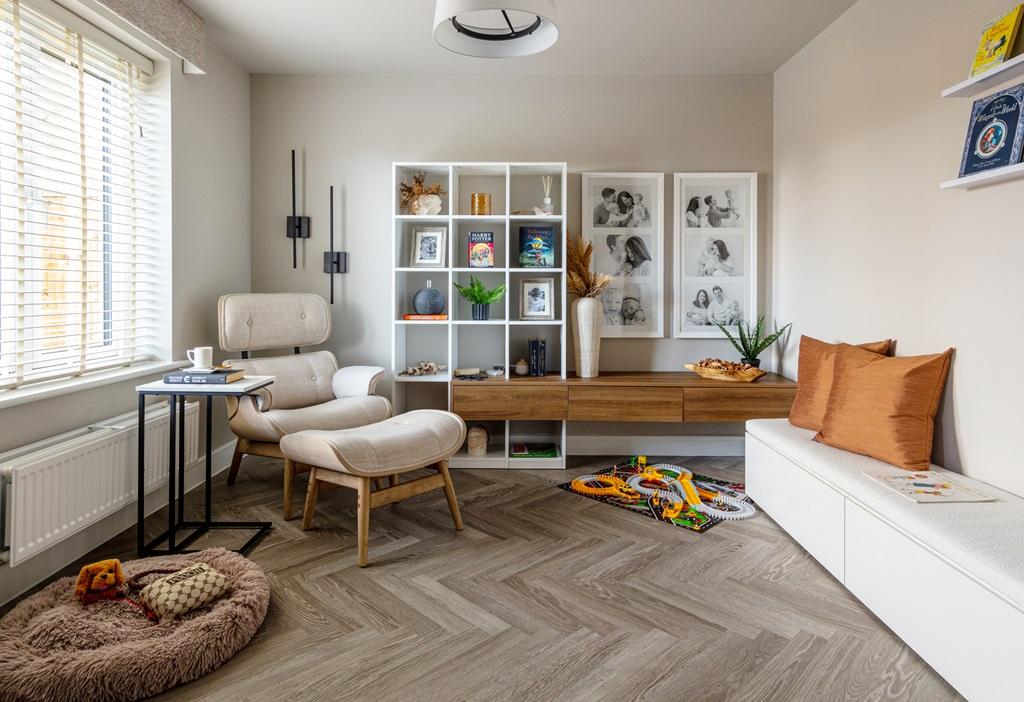 A front room with endless possibilities, snug,...