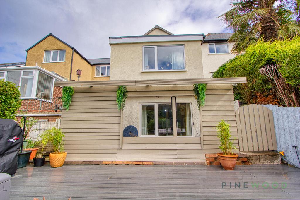 Rear of Property