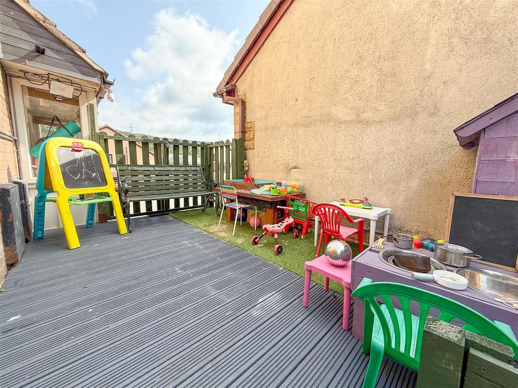 Rear garden