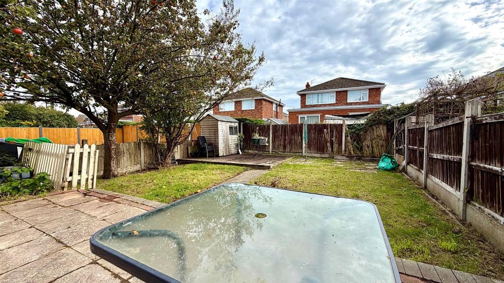 Rear garden