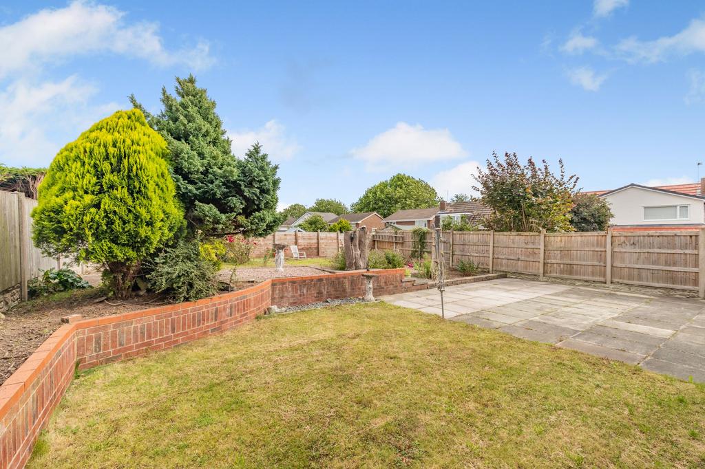 Rear garden