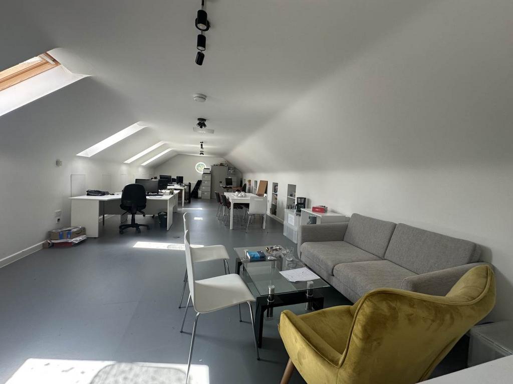 Upstairs office spac