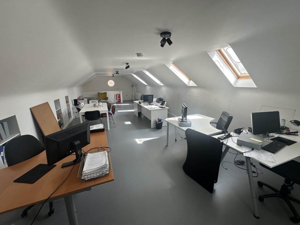 Upstairs office spac