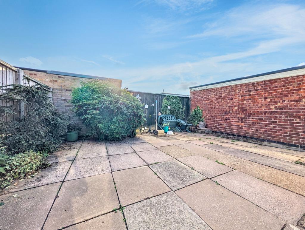 Rear garden