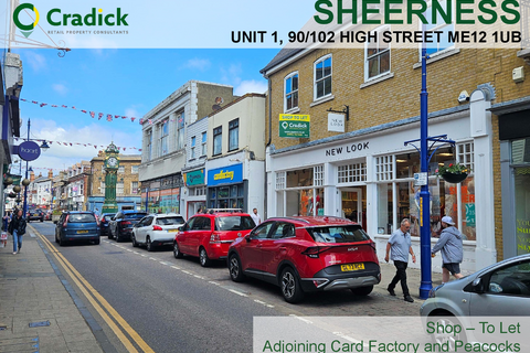 Retail property (high street) to rent, 90-108 High St Sheerness ME12 1UB