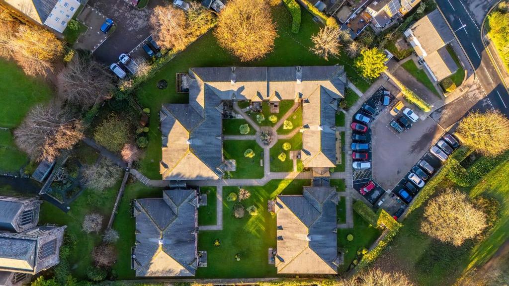 Aerial view, land