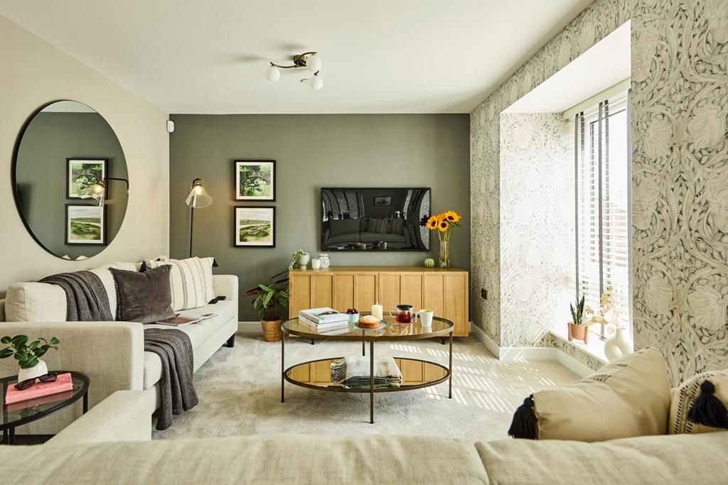Light and bright living room