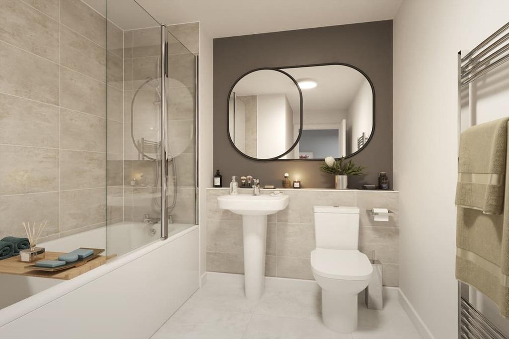 Energy-efficient family bathroom