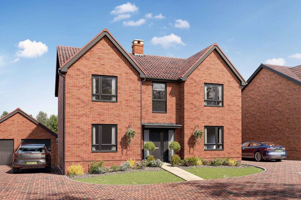 A typical Thirlford home at Barham Meadows