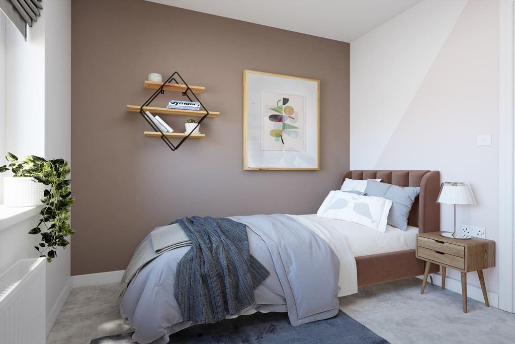 The fifth single bedroom is perfect for your...