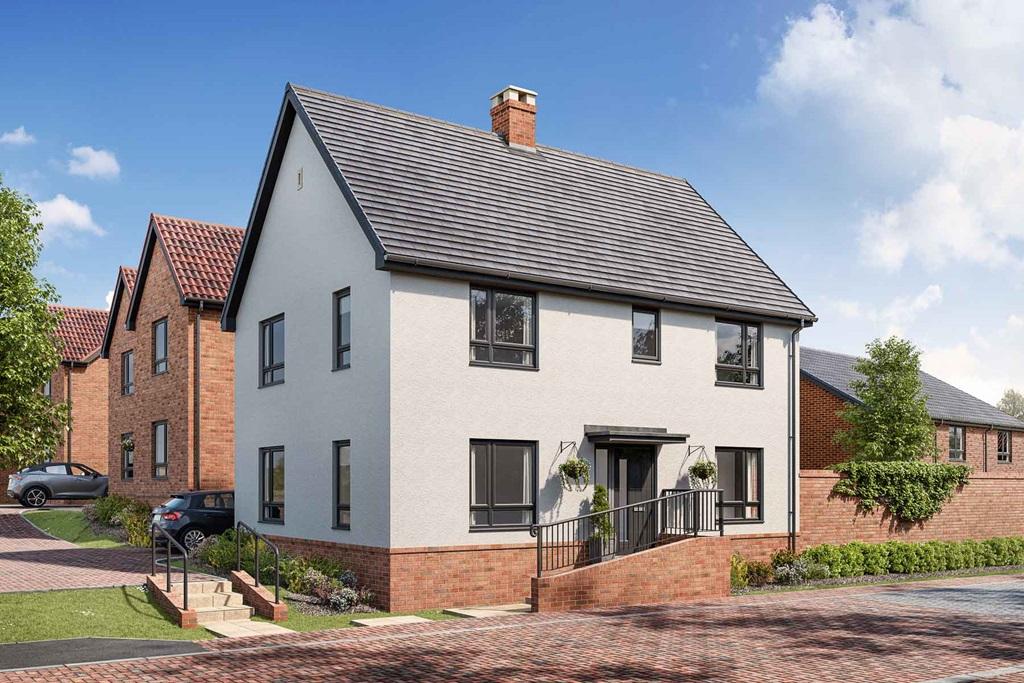 A typical Plumdale home at Barham Meadows